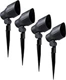 Cheap Paradise GL22688 Low Voltage Cast Aluminum Spotlight (Black, 4 Pack)