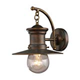 ELK 42006/1, Maritime Outdoor Wall Sconce Lighting, Hazelnut Bronze Review ELK 42006/1, Maritime Outdoor Wall Sconce Lighting, Hazelnut Bronze Review