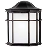 Westinghouse 6689800 One-Light Exterior Wall Lantern, Textured Black Finish on Cast Aluminum with White Acrylic Lens Review Westinghouse 6689800 One-Light Exterior Wall Lantern, Textured Black Finish on Cast Aluminum with White Acrylic Lens Review