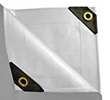 20 x 30 Heavy Duty Canopy Tarp – White