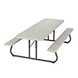 Lifetime 80123 Folding Picnic Table and Benches, 8 Feet For Sale Lifetime 80123 Folding Picnic Table and Benches, 8 Feet For Sale