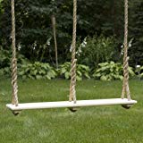 Double Child Tree Swing (33″ X 7.5″) – Natural