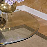 Powell 48-Inch Round Glass Table Top 10mm with 1-Inch Bevel Edge Review