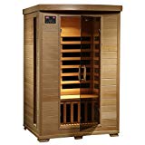 Radiant Saunas 2-Person Hemlock Infrared Sauna with 6 Carbon Heaters, Chromotherapy Lighting, Oxygen Ionizer Review