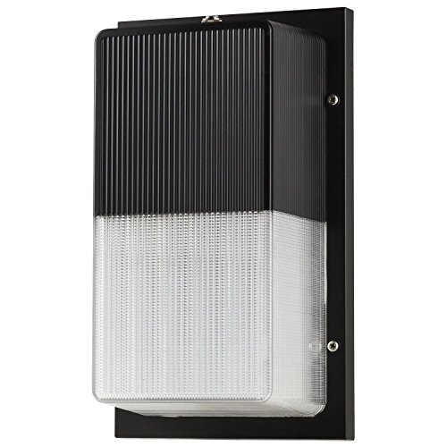 Cheap LB75224 15W LED Wall Pack Fixture, 100W HPS/HID Replacement, 5000K Daylight, 1050 Lumens, Dusk to Dawn Photocell, Waterproof and Outdoor Rated, ETL & DLC Listed