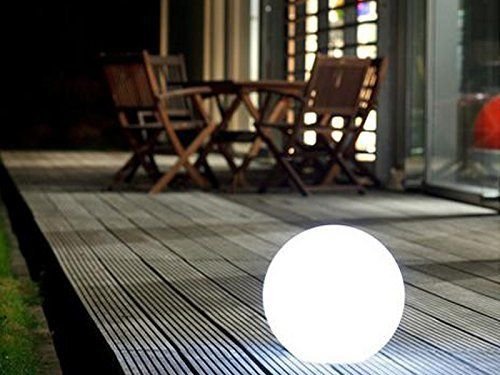 Briday Landscape Light – Rechargeable LED Lighting Pool & Decoration Sphere,LED Globe Lamp Wireless Rechargeable Ball Lantern – Home, Patio, Pool Glow Light (25cm25cm25cm)
