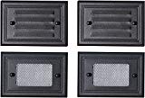 Paradise GL22682BK Low Voltage Aluminum 7W Deck Light (Black, 4 Pack) For Sale