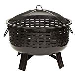 Landmann USA 26211 Fireglow Porcelain Outdoor Fire Pit, 25″, Black Review Landmann USA 26211 Fireglow Porcelain Outdoor Fire Pit, 25″, Black Review