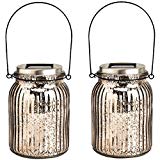 Cheap GIGALUMI Solar Powered Mercury Glass Mason Jar Lights, 2 Pack Hanging Solar Laterns Table Lights for Garden, Patio, Backyard.(Ideal Gift) Cheap GIGALUMI Solar Powered Mercury Glass Mason Jar Lights, 2 Pack Hanging Solar Laterns Table Lights for Garden, Patio, Backyard.(Ideal Gift)