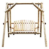 American Furniture Classics Log Swing, Natural For Sale