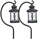 Set of 2 Capistrano 23″H LED Black Shepherd39;s Path Light Review