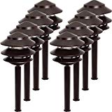 Westinghouse 8 Pack 2.4W Low Voltage LED Landscape Pathlight (Remington Bronze) Review
