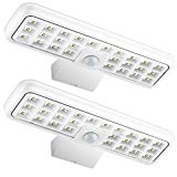 Cheap URPOWER Solar Lights Outdoor, 26 LED Waterproof Solar Wall Lights Wireless Solar Motion Sensor Light Outdoor Solar Powered Security Lights Outdoor Solar Wall Light for Patio Backyard Garden Deck