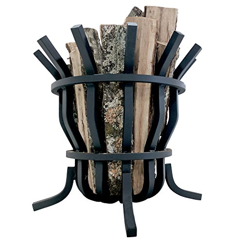Titan Self-Feeding 1″ Solid Steel Fire Pit Basket