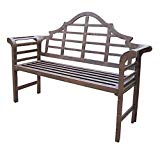 Oakland Living King Louis Cast Aluminum Bench For Sale