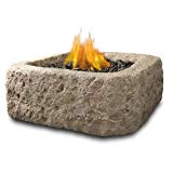 Cheap Real Flame Antique Stone Square Propane Fire Pit