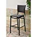 Barcelona Resin Wicker Bar Bistro Chairs - Set of 2