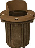 Radar Lighting DM6306BR Low-Voltage Cast-Aluminum Outdoor Landscape In-Ground Well Light, Bronze Finish