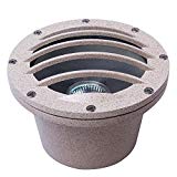 Malibu Low Voltage Landscape Lighting, In-ground Well Light, 35 Watt Floodlight Spotlights for Driveway, Deck, Garden, Outdoor Lighting 8303-9500-01 For Sale