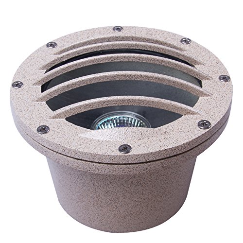 Malibu Low Voltage Landscape Lighting, In-ground Well Light, 35 Watt Floodlight Spotlights for Driveway, Deck, Garden, Outdoor Lighting 8303-9500-01 For Sale