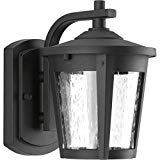 Progress Lighting P6077-3130K9 Contemporary/Soft 1-9W Led Wall Lantern, Black For Sale