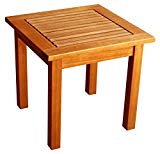 LuuNguyen Outdoor Hardwood Side Table (Natural Wood Finish) Review LuuNguyen Outdoor Hardwood Side Table (Natural Wood Finish) Review