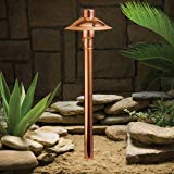Kichler 15350CO Copper Path & Spread 1-Light 12V, Copper Review