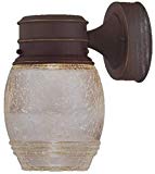 Altair Lighting Outdoor LED Lantern, 3000 Kelvin LED, Mini 5.5in. Aged Bronze Patina Finish – AL-2152