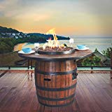 Bodega Fire Table — Wine Barrel Inspired For Sale