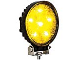 Buyers Products 1492116 Round 6 LED Flood Light w/Black Housing, 4.5 Inch, Amber Buyers Products 1492116 Round 6 LED Flood Light w/Black Housing, 4.5 Inch, Amber