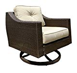American Patio – Swivel Club Chair All Weather Wicker, Espresso, 32.28″ x 31.50″ x 33.47″ American Patio – Swivel Club Chair All Weather Wicker, Espresso, 32.28″ x 31.50″ x 33.47″