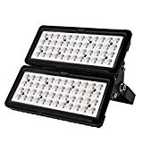 Viugreum 100W LED Flood Lights Outdoor, 10000 Lumen, Warm White (2800-3200K) 60° Beam Angle LED Spot Light, IP67 Waterproof Security Light, Stadium Lights Work Lights Long Distance Lighting For Sale