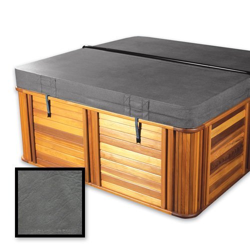 The Cover Guy Standard 4″ Replacement Hot Tub Spa Cover Tiger River 91x91x6″ Radius Corners – Grey