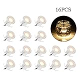 Tomshine 16 Pack Recessed LED Deck Light Kit, High Bright in Ground Outdoor Landscape LED Lighting for Stair Patio Garden Floor Corner Sauna Room Bathroom, Waterproof IP67, 12V Low Voltage Safe For Sale Tomshine 16 Pack Recessed LED Deck Light Kit, High Bright in Ground Outdoor Landscape LED Lighting for Stair Patio Garden Floor Corner Sauna Room Bathroom, Waterproof IP67, 12V Low Voltage Safe For Sale