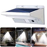 Stainless Steel Solar Lights, Scheam Waterproof Outdoor Motion Sensor Light 21LED for Patio, Deck, Yard, Garden with 3 Modes Motion Activated Auto On/Off Review