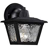 Progress Lighting P5818-31 Polypropylene Wall Lantern with Textured Acrylic Panels, Black Progress Lighting P5818-31 Polypropylene Wall Lantern with Textured Acrylic Panels, Black