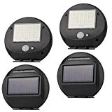Sensor Solar Lights Outdoor, 30 LED Super Powered Security Light with Motion Sensor, 120 Degree Wide Angle Sensor, Garden Wall Lights for Fence, Patio, Deck, Yard, Driveway, Walkway Lighting, 4 Pack For Sale
