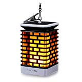 Cheap NACATIN 99 LEDs Solar Flame Lights, Outdoor Solar Lantern Lights Decorative Lamp with 50cm Hanging Chain and Clip for Home, Garden, Balcony, Yard, Automatic On/Off