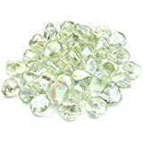 Onlyfire Reflective Fire Glass Diamonds for Natural or Propane Fire Pit, Fireplace, or Gas Log Sets, 10-Pound, 1/2-Inch, Crystal Ice Review