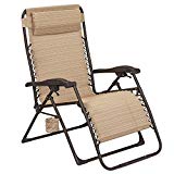 Hampton Bay Mix and Match Oversized Zero Gravity Sling Outdoor Chaise Lounge Chair in Cafe Hampton Bay Mix and Match Oversized Zero Gravity Sling Outdoor Chaise Lounge Chair in Cafe