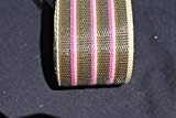 Wellington Re-Web Kit, 2 1/4 in wide, 72 feet; BROWN STRIPES with pink accent stripes Review