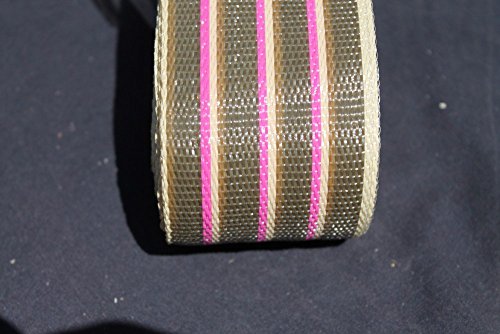 Wellington Re-Web Kit, 2 1/4 in wide, 72 feet; BROWN STRIPES with pink accent stripes Review