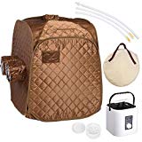 AW 2L Portable Steam Sauna Spa Folding Tent Fast Fold Slim Weight Loss Detox Therapy Personal Home