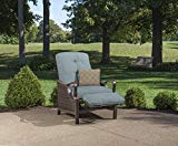 Hanover Outdoor Ventura Outdoor Luxury Recliner, Ocean Blue Review