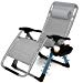 Zero Gravity Recliner Folding Lounge Chair Reclining Patio Chair Outdoor 350LBS Capacity with Cup Holder