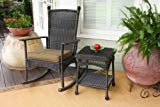Tortuga Outdoor Garden Patio Portside Classic Rocker – Dark Roast