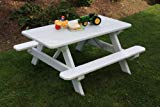 Kids Picnic Table Children's Outdoor Pine Table Amish Made USA - Stained - Cedar Kids Picnic Table Children's Outdoor Pine Table Amish Made USA - Stained - Cedar