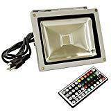 eTopLighting LEFRGB20CP 20-watt AC 95-260-volt RGB Led Color Changing Flood Light with Remote Controller Review