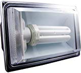 Lights of America 9266 65W Fluorex Flood Light, Brown