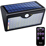 Patio Lights Solar Lights 60 LED 1300 Lumen Outdoor Motion Sensor Lights, Waterproof Wireless Remote Solar Security Wall Lights, 5 Modes Patio Garden Deck Yard Pathway Driveway DIY Patio Lights Solar Lights 60 LED 1300 Lumen Outdoor Motion Sensor Lights, Waterproof Wireless Remote Solar Security Wall Lights, 5 Modes Patio Garden Deck Yard Pathway Driveway DIY